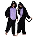 Unisex Adult Onesie Pajamas Animal Cosplay Halloween Costume One Piece Plush Sleepwear Homewear