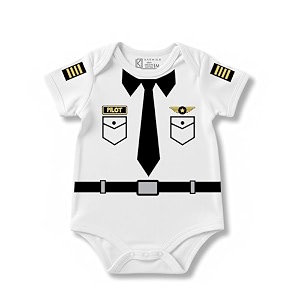 Unisex Baby Half Romper with Racing Car
