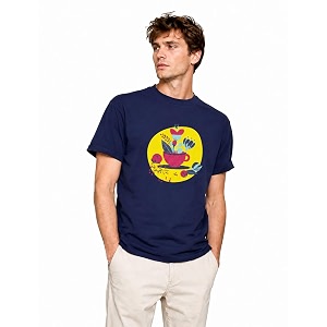 Unisex Coffee Cup Graphic T-Shirt Pure