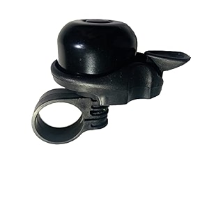 ilsha unisex cool bell mini adjustable bicycle bike accessories black