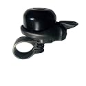 Ilsha Unisex Cool Bell Mini Adjustable Bicycle Bike Accessories (Black).