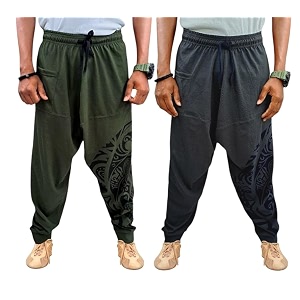 Unisex Harem Pants Trousers for Adults Pack