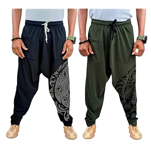 Unisex Harem Pants Trousers for Adults Pack