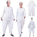 Unisex Jumpsuit with Back-Zipper,Suitable for Alzheimer’s,Dementia Patient,Seniors,Incontinence Care