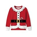 Unisex Kid's Ugly Christmas Top Funny Graphic Long Sleeve Shirt 4-14 Years