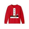 Unisex Kid's Ugly Christmas Top Funny Graphic Long Sleeve Shirt 4-14 Years