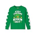 Unisex Kid's Ugly Christmas Top Funny Graphic Long Sleeve Shirt 4-14 Years