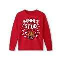 Unisex Kid's Ugly Christmas Top Funny Graphic Long Sleeve Shirt 4-14 Years