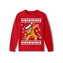Unisex Kid's Ugly Christmas Top Funny Graphic Long Sleeve Shirt 4-14 Years