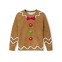 Unisex Kid's Ugly Christmas Top Funny Graphic Long Sleeve Shirt 4-14 Years