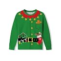 Unisex Kid's Ugly Christmas Top Funny Graphic Long Sleeve Shirt 4-14 Years