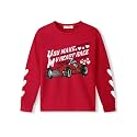 Unisex Kid's Ugly Christmas Top Funny Graphic Long Sleeve Shirt 4-14 Years