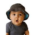 Unisex Kids Cotton Bucket Hat Reversible