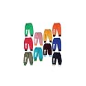Unisex Kids Cotton Track Pants | Soft & Comfortable Baby Pajama Bottoms | Elastic Waist Jogger for Boys & Girls | Multicolor Combo (Pack of 10)