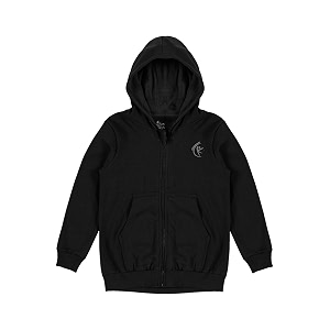 Unisex Kids Solid Full Sleeve Zip Front