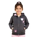 Unisex Kids Solid Full Sleeve Zip Front