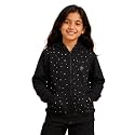 Unisex Kids Solid Full Sleeve Zip Front