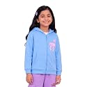 Unisex Kids Solid Full Sleeve Zip Front