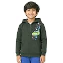 Unisex Kids Solid Full Sleeve Zip Front
