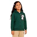 Unisex Kids Solid Full Sleeve Zip Front