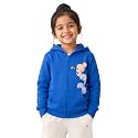 Unisex Kids Solid Full Sleeve Zip Front