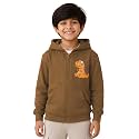 Unisex Kids Solid Full Sleeve Zip Front