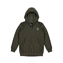 Unisex Kids Solid Full Sleeve Zip Front