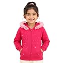 Unisex Kids Solid Full Sleeve Zip Front