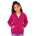 Unisex Kids Solid Full Sleeve Zip Front