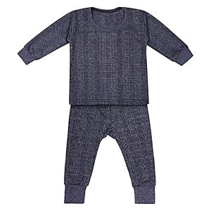 Unisex Kids Winter Wear Thermal Set Innerwear