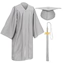 Unisex Matte Graduation Cap and Gown Tassel Package for High School and Bachelor