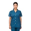 Unisex Nurse Uniform With Normal Length Half Sleeves Top With 2 Pockets Regular Fit Pant Two Side Pockets - Ideals for Hospital Staff/Clinics/Nanny Uniforms |