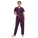 Unisex Nurse Uniform With Normal Length Half Sleeves Top With 2 Pockets Regular Fit Pant Two Side Pockets - Ideals for Hospital Staff/Clinics/Nanny Uniforms |