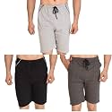 Unisex Pack of 3 Sports Shorts Zip