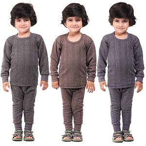 Unisex Regular Fit Thermal Top and Pyjama