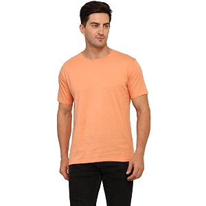 Unisex Round Neck Plain T-Shirt Combed