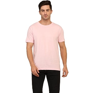 Unisex Round Neck Plain T-Shirt Combed