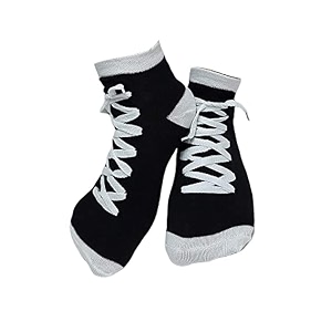 Unisex Shoe Lace Style Cotton Loafer Socks-Pack