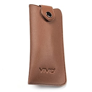 unisex specs snap button eyewear dabbi artificial leather soft case cover