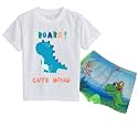 Unisex Swimming Costume for Kids Boys and Girls (Style-Dino, Assorted Trunk Design/Color May Vary)