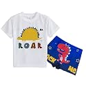 Unisex Swimming Costume for Kids Boys and Girls (Style-Dino, Assorted Trunk Design/Color May Vary)