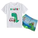 Unisex Swimming Costume for Kids Boys and Girls (Style-Dino, Assorted Trunk Design/Color May Vary)