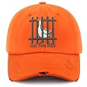 Unisex Trucker Adjustable Mesh Baseball Cap Dad Hat for Men Women Breathable Mesh Side with Stainless Steel Cap Buckle