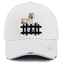 Unisex Trucker Adjustable Mesh Baseball Cap Dad Hat for Men Women Breathable Mesh Side with Stainless Steel Cap Buckle