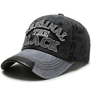 Unisex Vintage Washed Cotton Baseball Cap -
