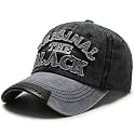 Unisex Vintage Washed Cotton Baseball Cap -