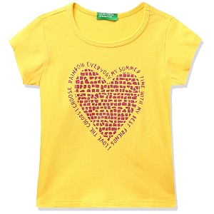 United Colors of Benetton Baby-Girls Solid Regular