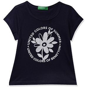 United Colors of Benetton Baby-Girls Solid Regular