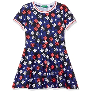 UNITED COLORS OF BENETTON Baby-Girls Cotton Fit