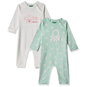 United Colors of Benetton Baby Girls Rompers